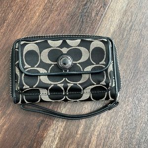 Vintage Coach Wristlet